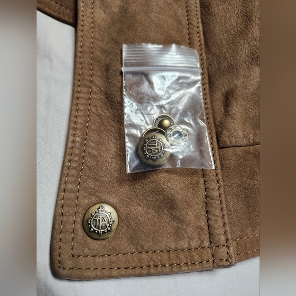 Vintage "The Territory Ahead" Suede Jacket From Santa Barbara, Ca - Mens M - Picture 7 of 16